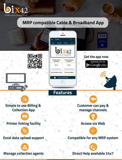 Cable Billing Software Bix42 Features